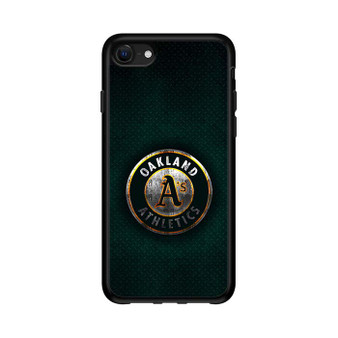Oakland Athletics Green metal iPhone 16e Case