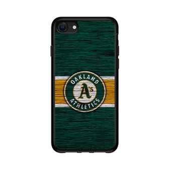 Oakland Athletics Wooden Style iPhone 16e Case