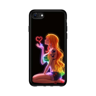 One Piece Series Nami Neon Art iPhone 16e Case