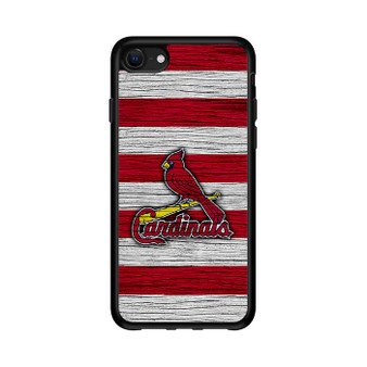 St Louis Cardinals Wooden Style iPhone 16e Case