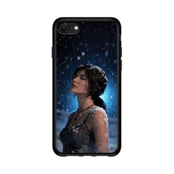 Tomb Rider Lara Croft in Snow iPhone 16e Case