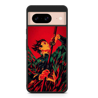 Demon Slayer Cool Tanjiro Google Pixel 8 Case