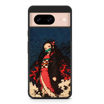 Demon Slayer Nezuko Art Google Pixel 8 Case