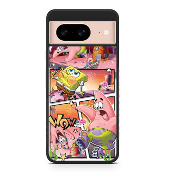SpongeBob SquarePants and Patrick Fun Google Pixel 8 Case