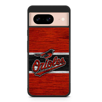 Baltimore Orioles Wooden Style Google Pixel 8 Case