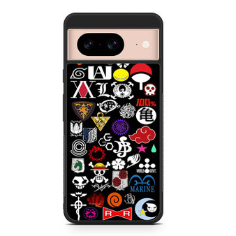Manga symbols anime Google Pixel 8 Case