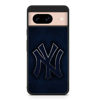 New York Yankees Blue metal Google Pixel 8 Case