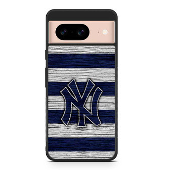 New York Yankees Wooden Style Google Pixel 8 Case