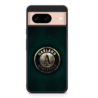 Oakland Athletics Green metal Google Pixel 8 Case