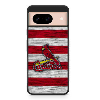 St Louis Cardinals Wooden Style Google Pixel 8 Case