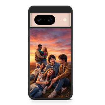 Stranger Things Characters Sunrise Google Pixel 8 Case