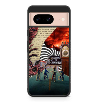 Stranger Things Wlcome to Hawkins Google Pixel 8 Case