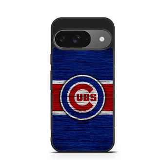 Chicago Cubs Wooden Style Google Pixel 9 Series Case