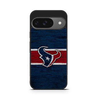 Houston Texans Wooden Style Google Pixel 9 Series Case