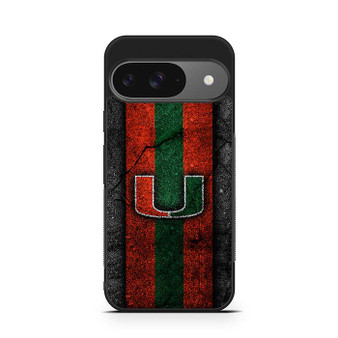 Miami Hurricanes  Asphalt Style Google Pixel 9 Series Case