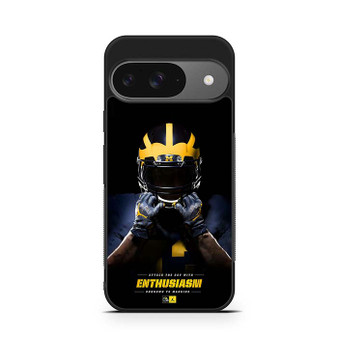Michigan Wolverines Enthusiasm Google Pixel 9 Series Case
