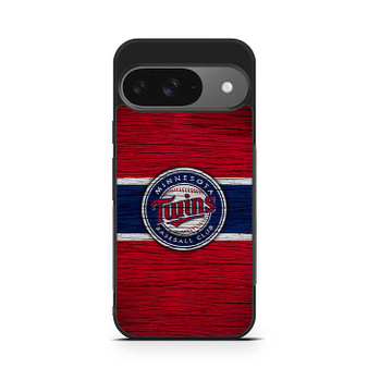 Minnesota Twins Wooden textur Google Pixel 9 Series Case