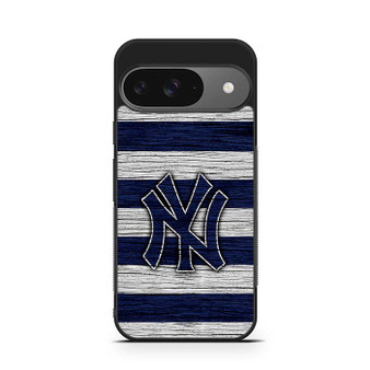 New York Yankees Wooden Style Google Pixel 9 Series Case