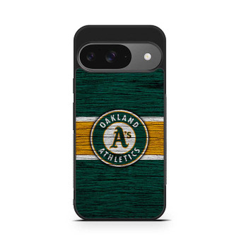 Oakland Athletics Wooden Style Google Pixel 9 Series Case