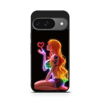 One Piece Series Nami Neon Art Google Pixel 9 Series Case