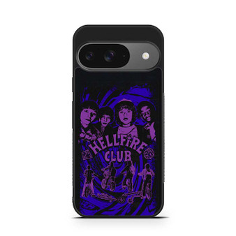 Stranger Things Hellfire Club Stripy Google Pixel 9 Series Case