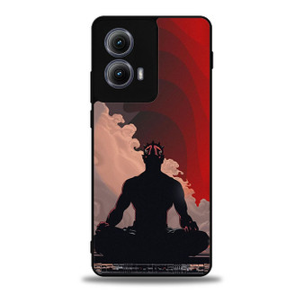 Darth Maul Star Wars Meditation Moto Edge Case