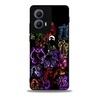 Disney Villains Collages Moto Edge Case