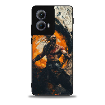 God of War Rage of the Spartan God Moto Edge Case