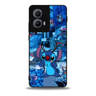 Stitch Collage Moto Edge Case
