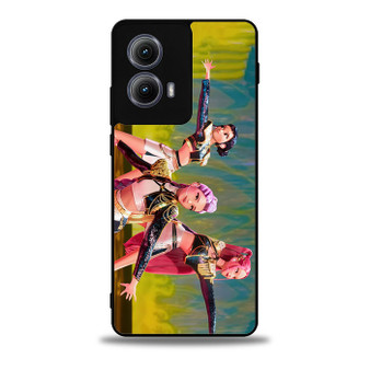 Kpop Demon Hunters Rumi Mira Zoey 1 Moto Edge Case