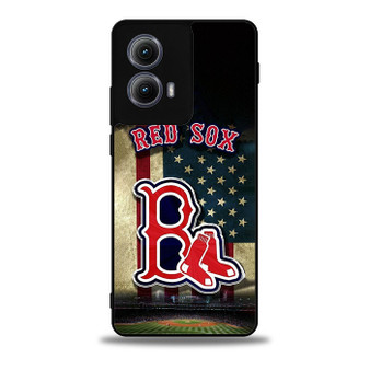 Boston Red Sox Usa Moto Edge Case
