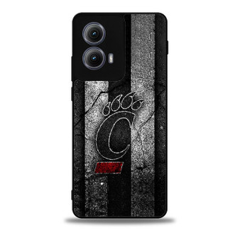 Cincinnati Bearcats Asphalt Style Moto Edge Case