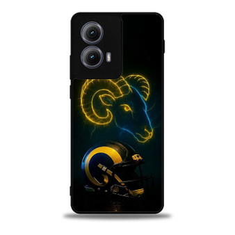 Los Angeles Rams of Lightning Moto Edge Case