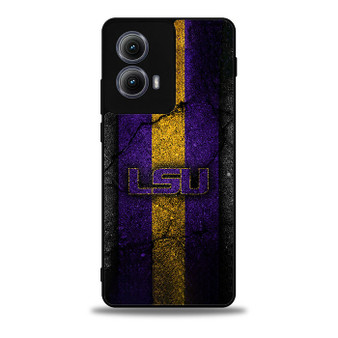 LSU Tigers Asphalt Style Moto Edge Case