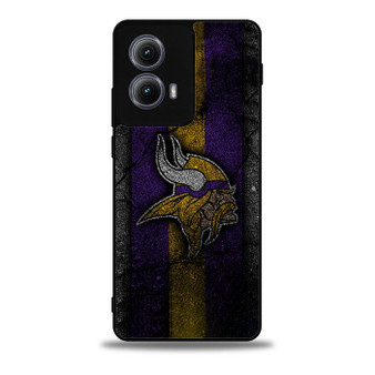 Minnesota Vikings Asphalt Style Moto Edge Case
