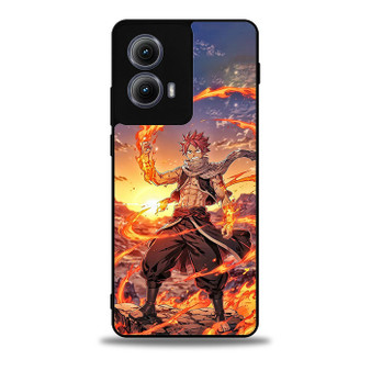 Natsu Dragneel Fairy Tail Moto Edge Case
