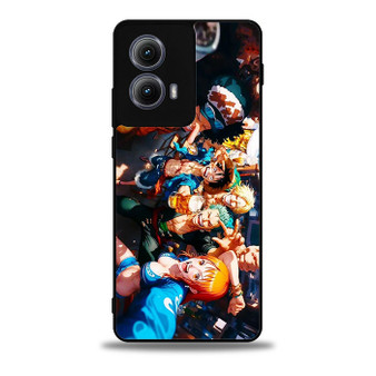 One Piece Series Party Moto Edge Case