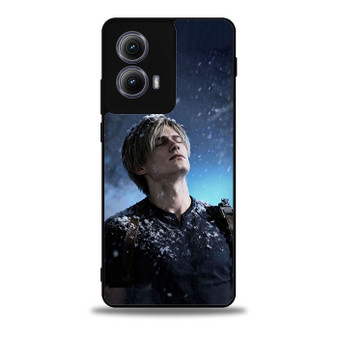 Re 4 Remake Leon in Snow Moto Edge Case