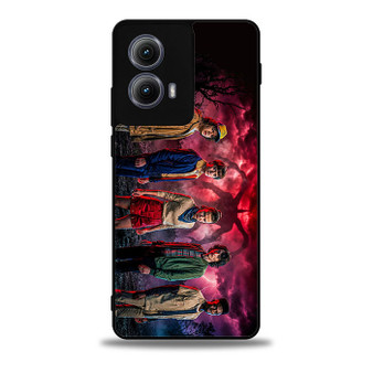 Stranger Things All MC 1 Moto Edge Case