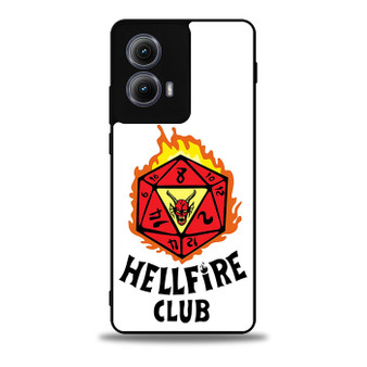 Stranger Things Hellfire Club Logo Moto Edge Case