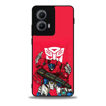 Transformers Optimus Prime Moto Edge Case