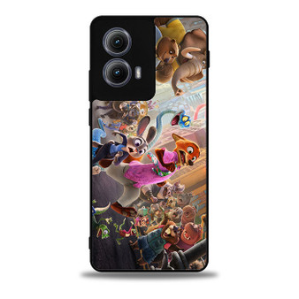 Zootopia 2 Characters Moto Edge Case