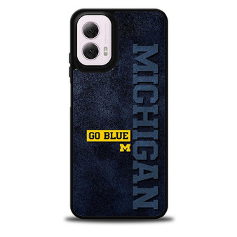 Michigan Wolverine Go Blue Moto G 5G Case