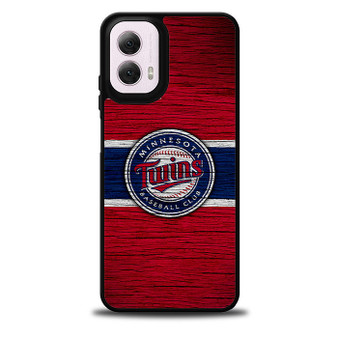 Minnesota Twins Wooden textur Moto G 5G Case