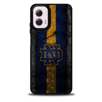 Notre Dame Fighting Irish Asphalt Style Moto G 5G Case