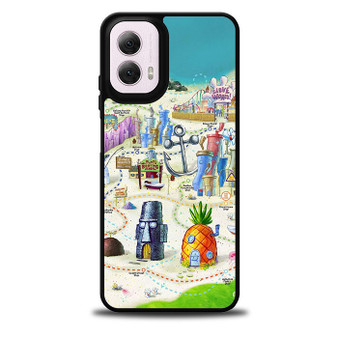 Spongebob Squarepants Maps Moto G 5G Case