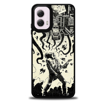 Stranger Things Eddie in Upsidedown Moto G 5G Case