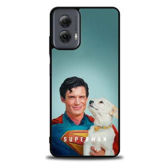 Superman 2025 and Krypto Moto G Power Case