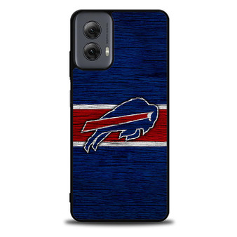 Buffalo Bills Wooden Style Moto G Power Case