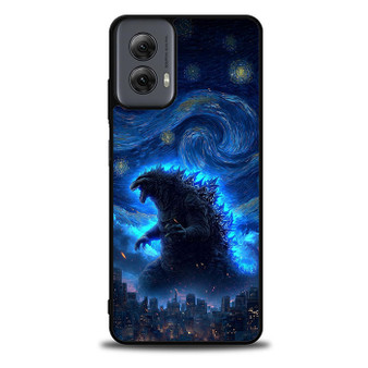 Gozzilla Starry night Moto G Power Case